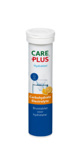 Care Plus Carbohydrate Electrolyte bruistablet - Sinaasappelsmaak - 20 stuks
