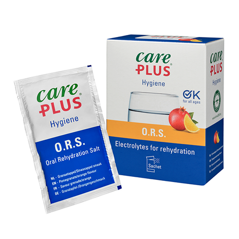 Care Plus O.R.S. - Granaatappel / Sinaasappel - 10 zakjes