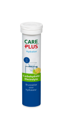 Care Plus Carbohydrate Electrolyte bruistablet - Citroen / Limoensmaak - 20 stuks